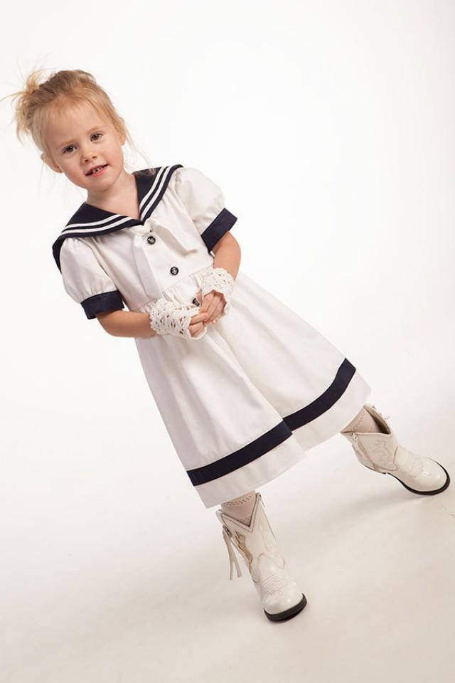 Girl Sailor Dress Baby Girl Sailor ...