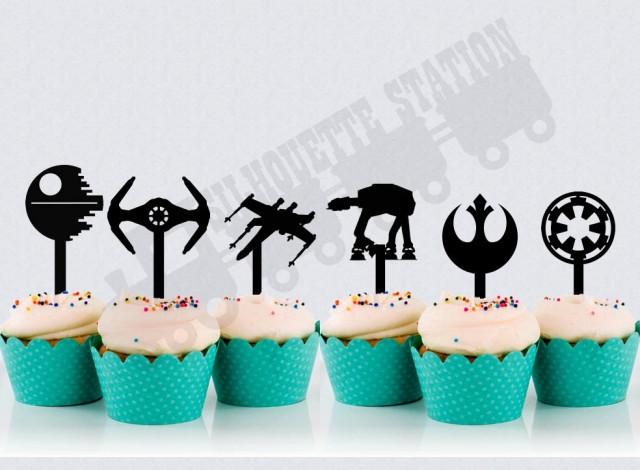 Decor Star Wars Cupcake Toppers 2456526 Weddbook