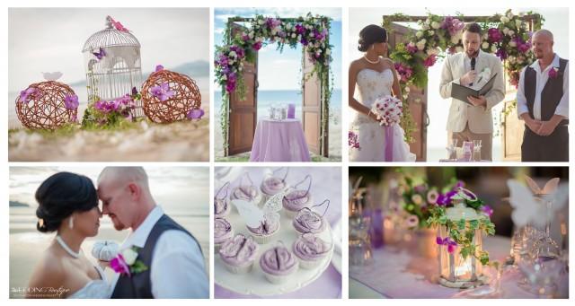 fairytale beach wedding