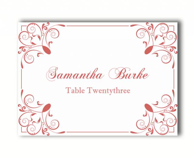 The Chew Place Cards Templates place cards wedding place card template diy editable The Chew Place Cards Templates place cards wedding place card template diy editable