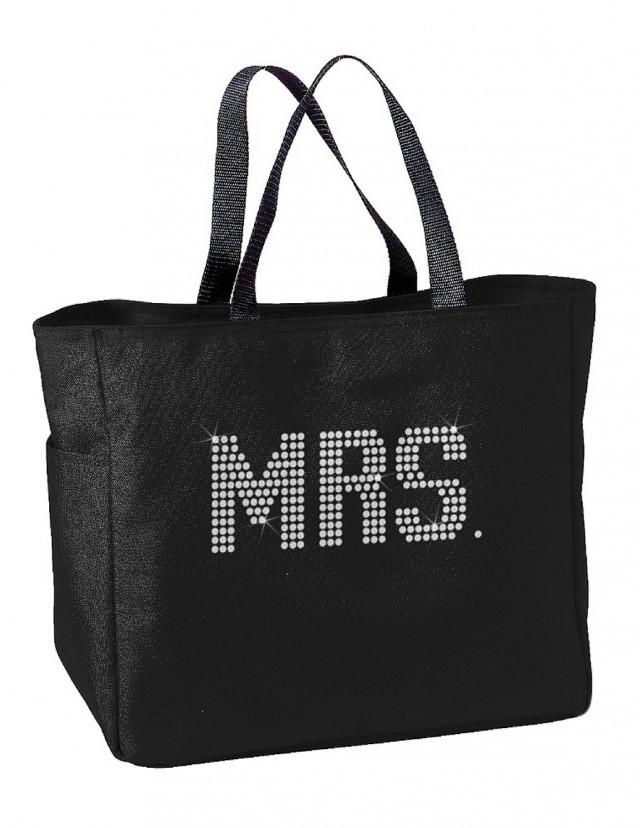 Accessories Brilliant Rhinestone Mrs Tote Bag 2459870 Weddbook