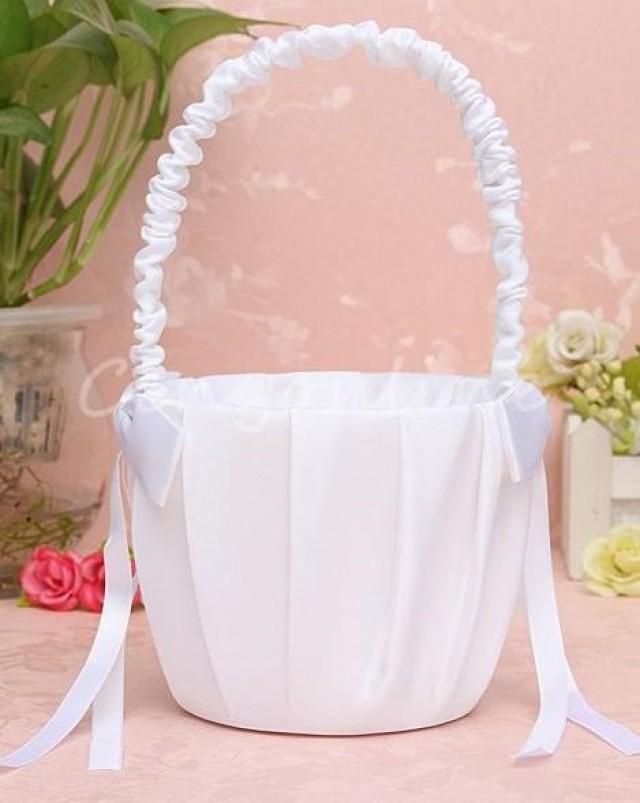 simple flower girl basket