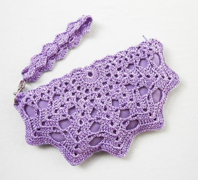 crochet bridal purse pattern