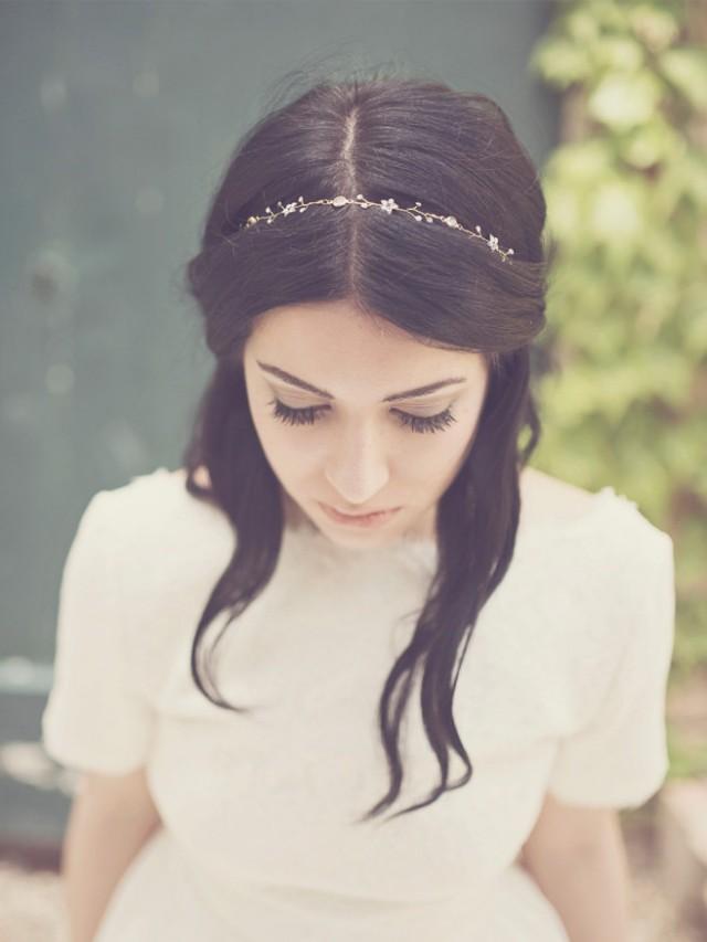 simple flower headband