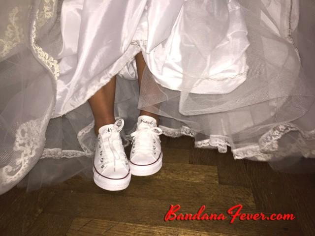 bridesmaid dresses with converse shoes