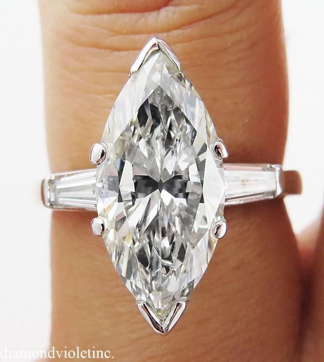 estate marquise diamond ring