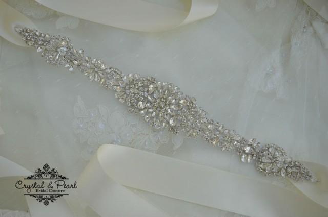 vintage wedding sash