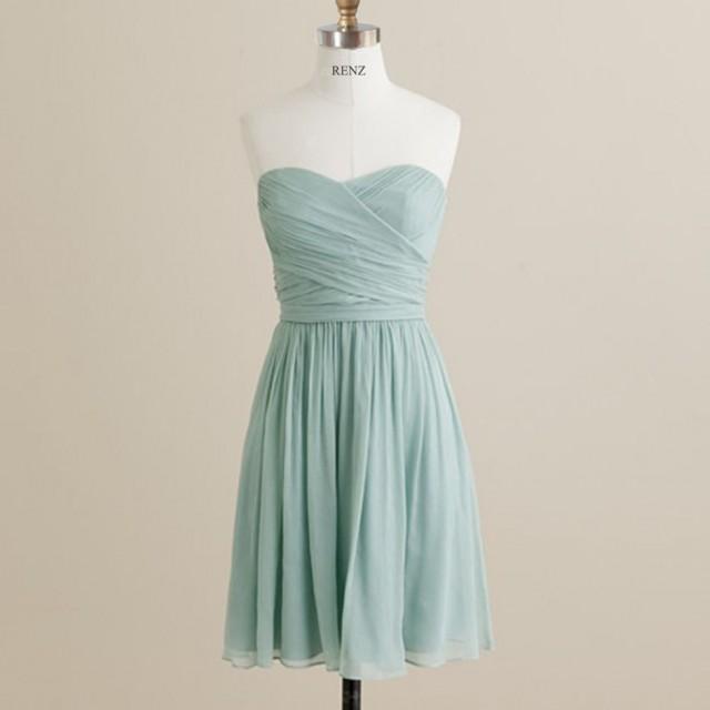 dusty blue cocktail dresses