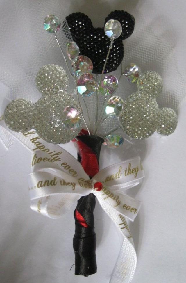 Items Similar To Disney Like Wedding Boutonniere On Etsy