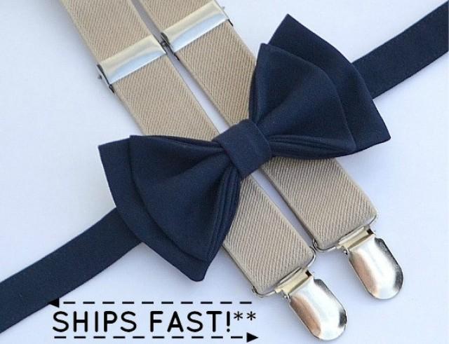 ring bearer outfits with suspenders navy