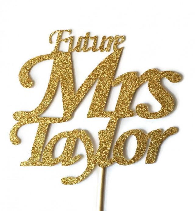 Bachelorette Party Cake Topper, Wedding Shower Cake Topper