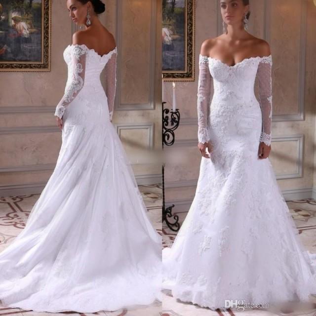 Sweetheart Long Sleeve Wedding Dresses