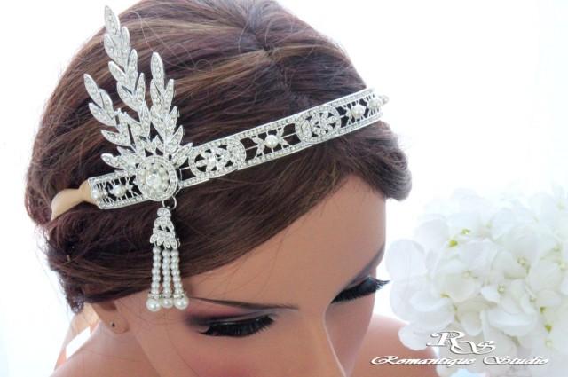 Gatsby Headband Daisy Buchanan Headpiece Great Gatsby Headpiece