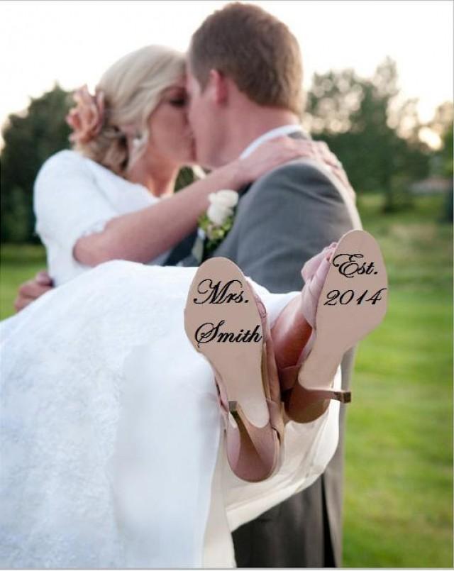 NEW ITEM WEDDING SHOE STICKERS FOR BRIDE & GROOM 5 styles! Free shipping!