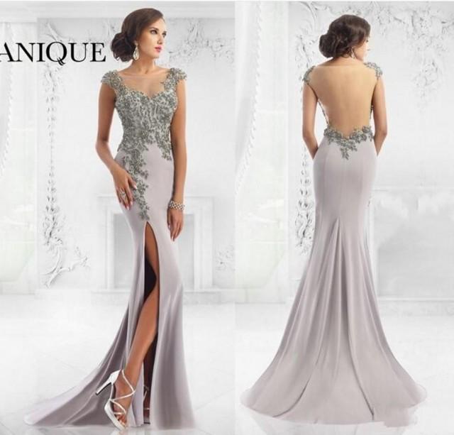 elegant long gown design