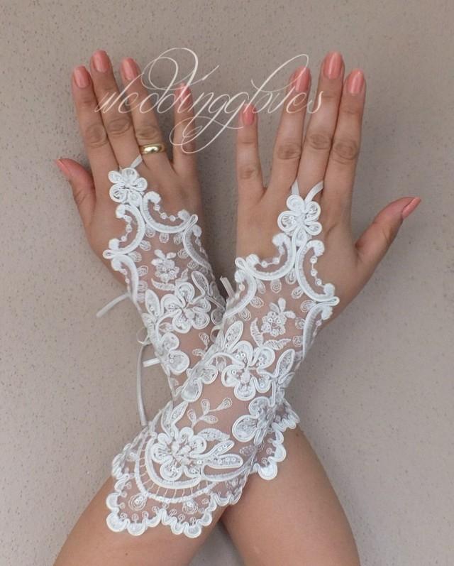 Weddinggloves Grandeur Long Wedding Gloves Ivory Bride Glove Luxury Bridal Gloves Lace Gloves 0879