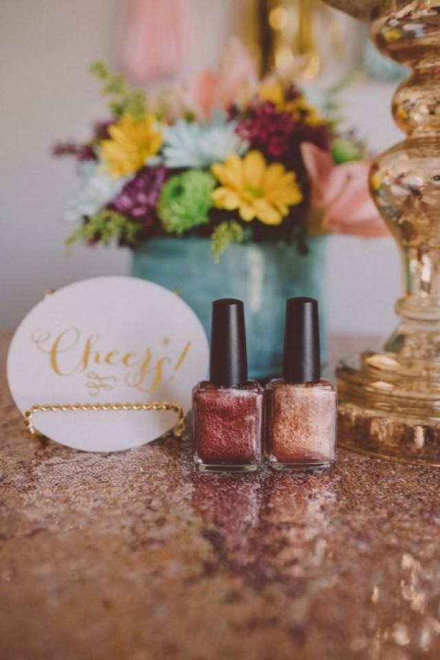 DIY Nail Polish Bar For Your Bridal Celebrations Your Wedding