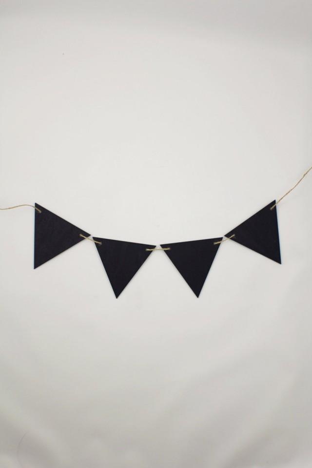 Wood Chalkboard Bounty Flag Banner 6 Flags Engagement Prop