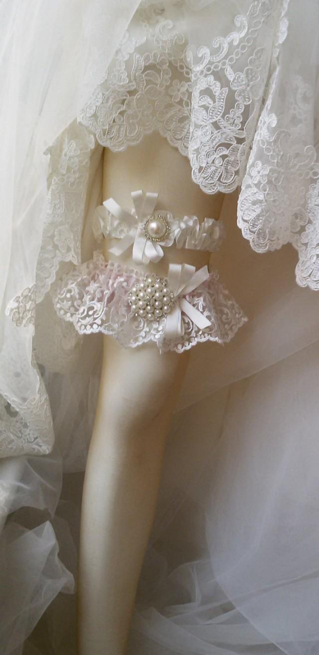 Wedding Garter Wedding Leg Garter Garter Bridal Garter İvory Lace