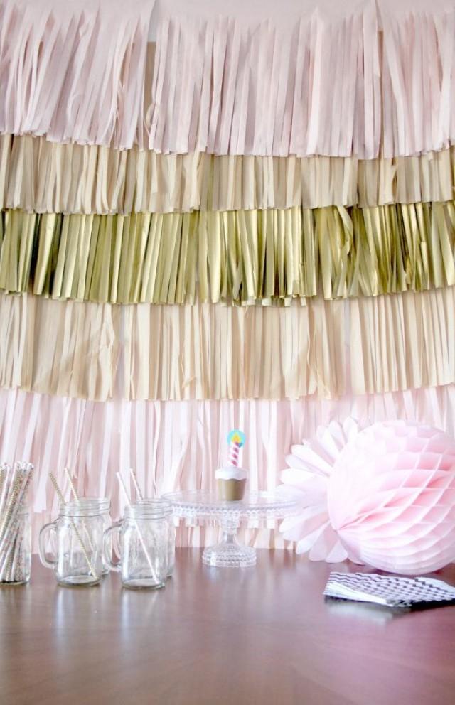 Wedding Backdrop Fringe Curtain Photography Background