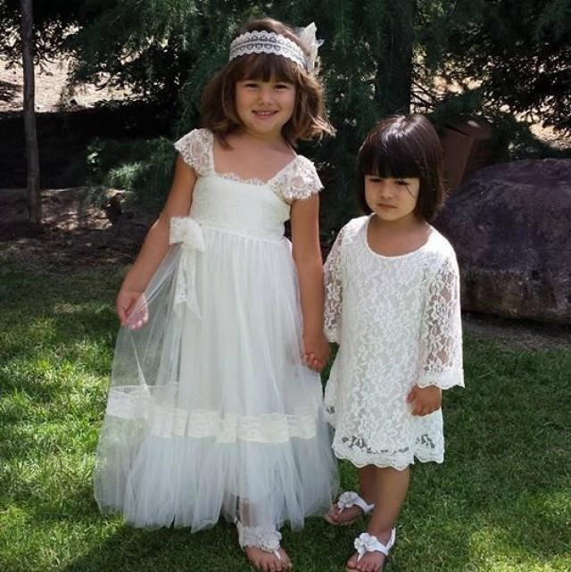 Gypsy flower girl dresses Clearance