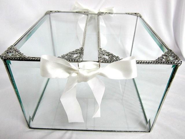 Wedding Card Box Wedding Card Holder Glass Wedding Card Box Bar