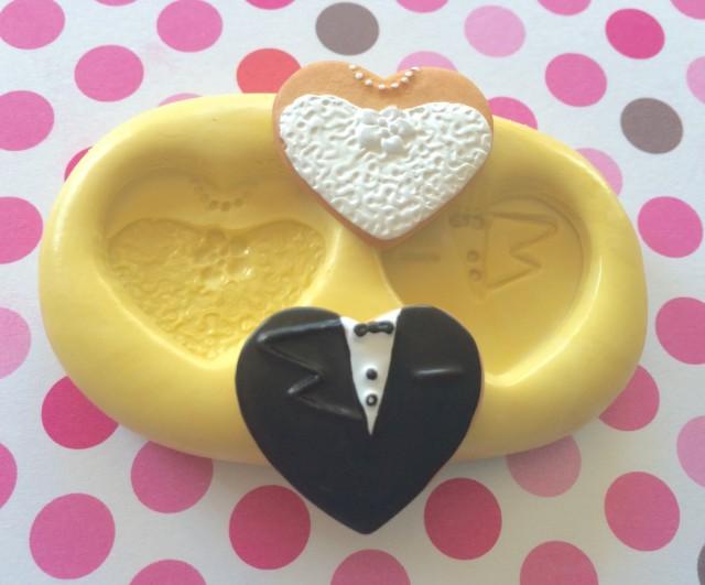 BRIDE And GROOM Silicone MOLD Wedding Decoration, Wedding Cake Mold