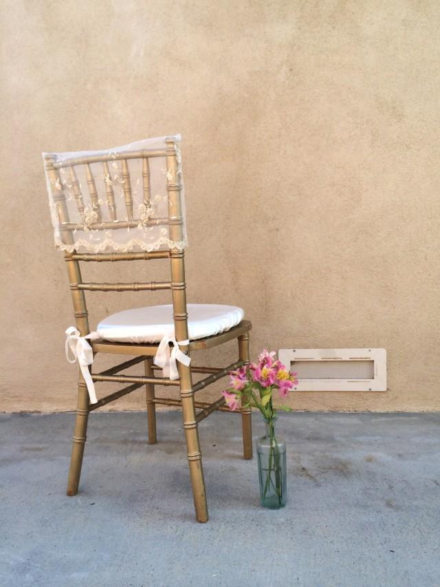 Ivory Chair Cover, Wedding Chair Cover, Wedding Chair Decor, Bridal