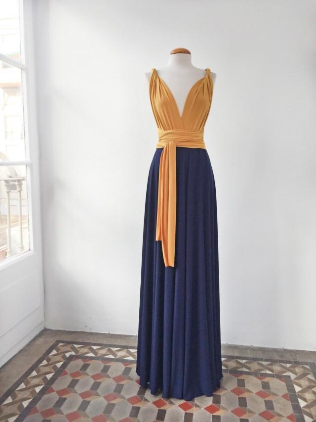 mustard-long-dress-mustard-and-navy-long-dress-bridesmaids-dresses-navy-blue-dress