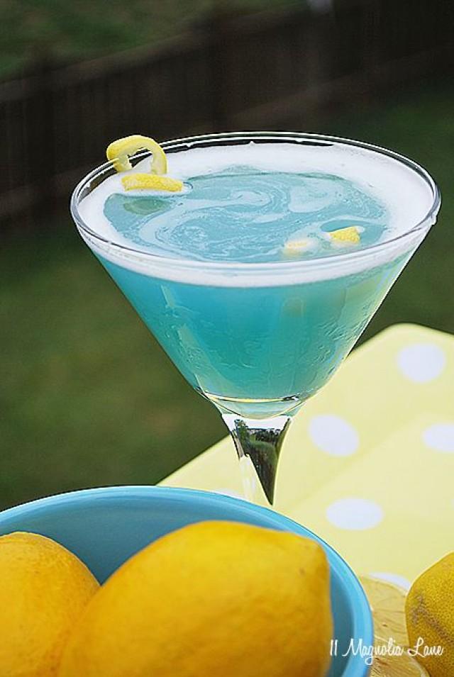Beach Martini--a Delicious Sea Blue Cocktail Perfect For Summer ...