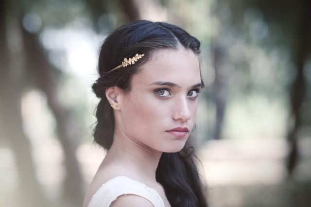 Flower Bouquet Greek Goddess Headband Grecian Crown Roman