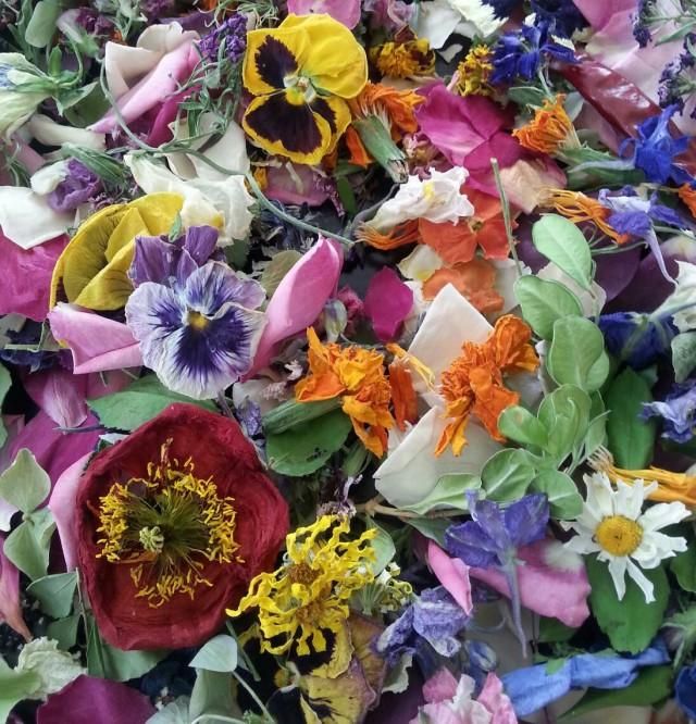 Dried Flowers, Confetti, Flower Girl, Flower Petals, Biodegradable