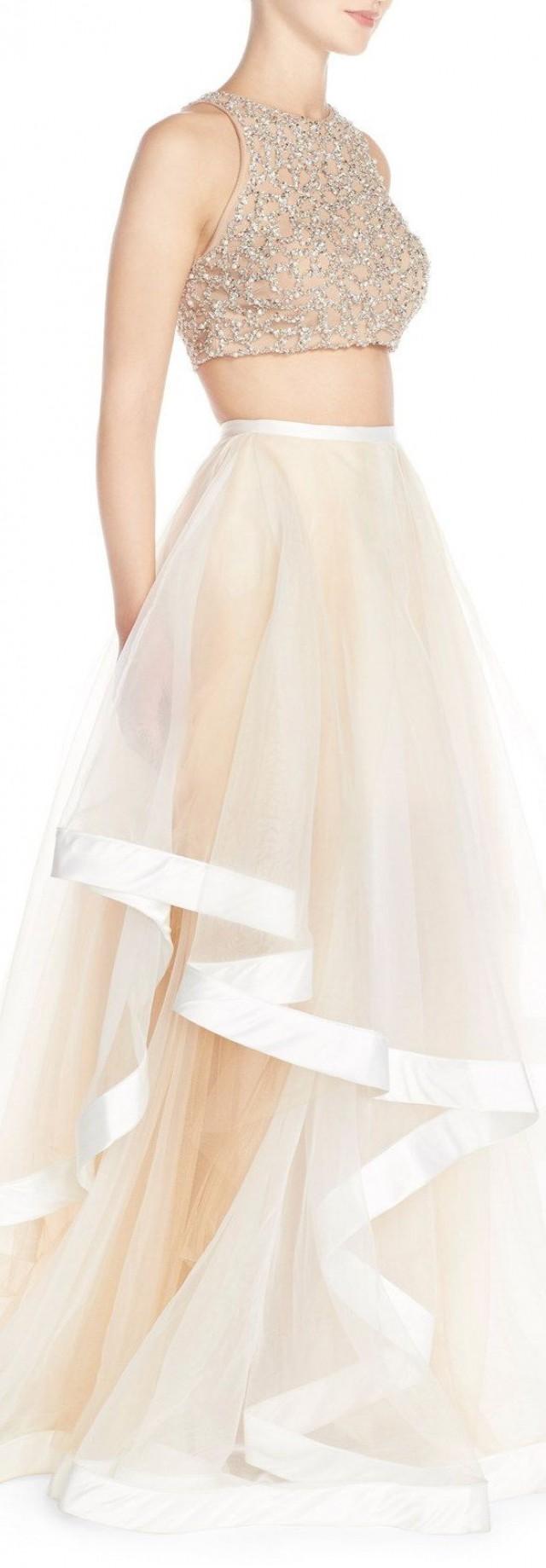 Glamour By Terani Couture Beaded Top 
