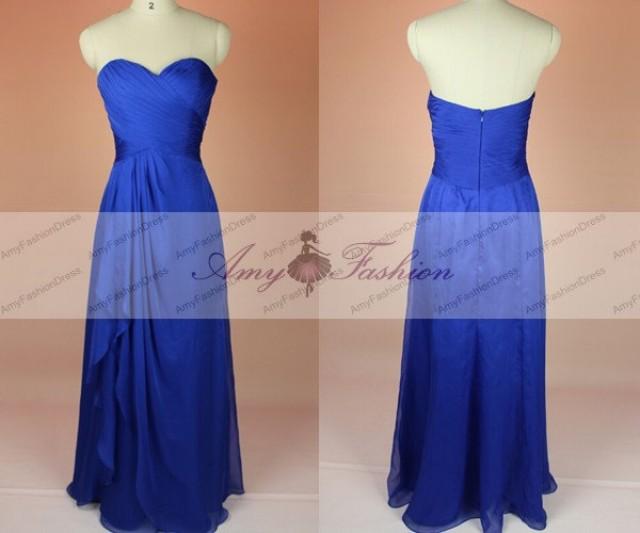 junior bridesmaid dresses royal blue