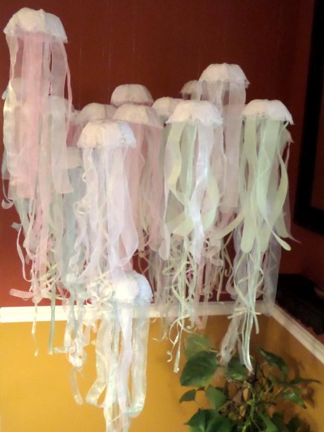 Under The Sea~Fancy Jellyfish Decoration~Mermaid Party~36"~Luau~Beach