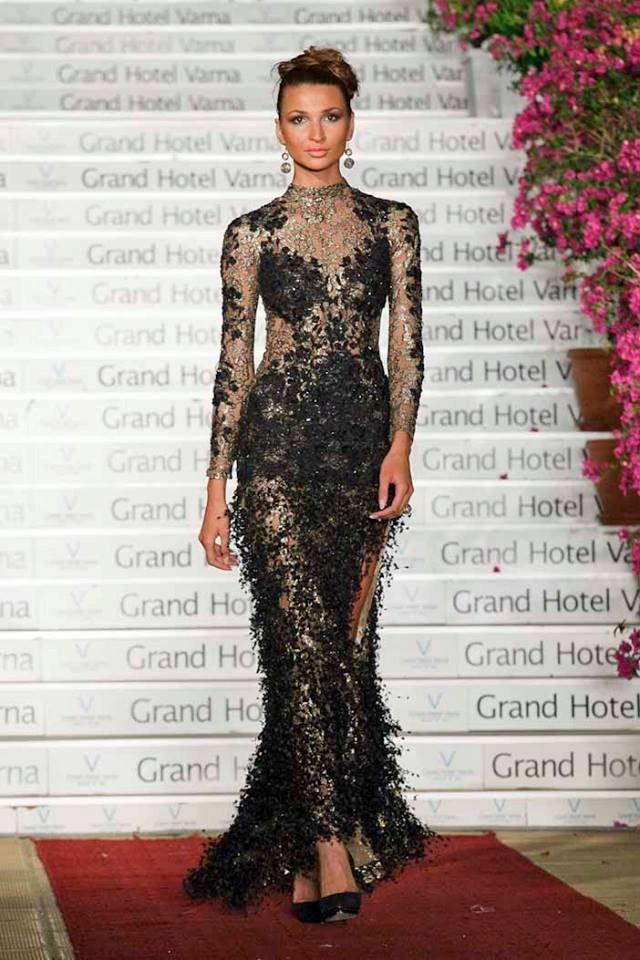 Black Wedding Dress, Unique Wedding 