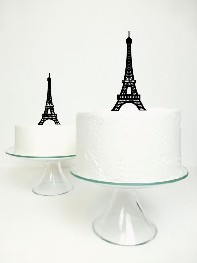 Decor Eiffel Tower Cake Topper 2511411 Weddbook
