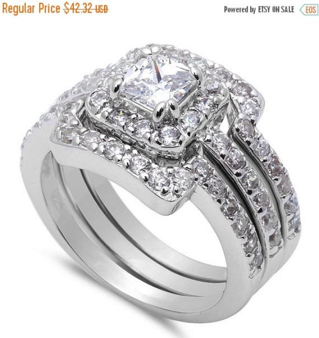 Princess Cut Forever One Moissanite Engagement Ring Set Curve Wedding Band 6 5mm Square Gemstone Diamond Bridal Set 14k White Gold Eternity Bbbgem