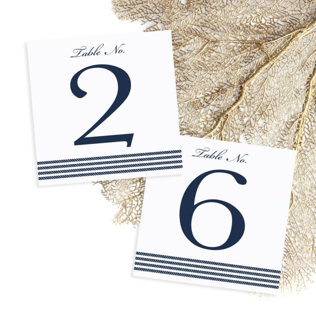 Decor Nautical Rope Detail Table Numbers 2513832 Weddbook