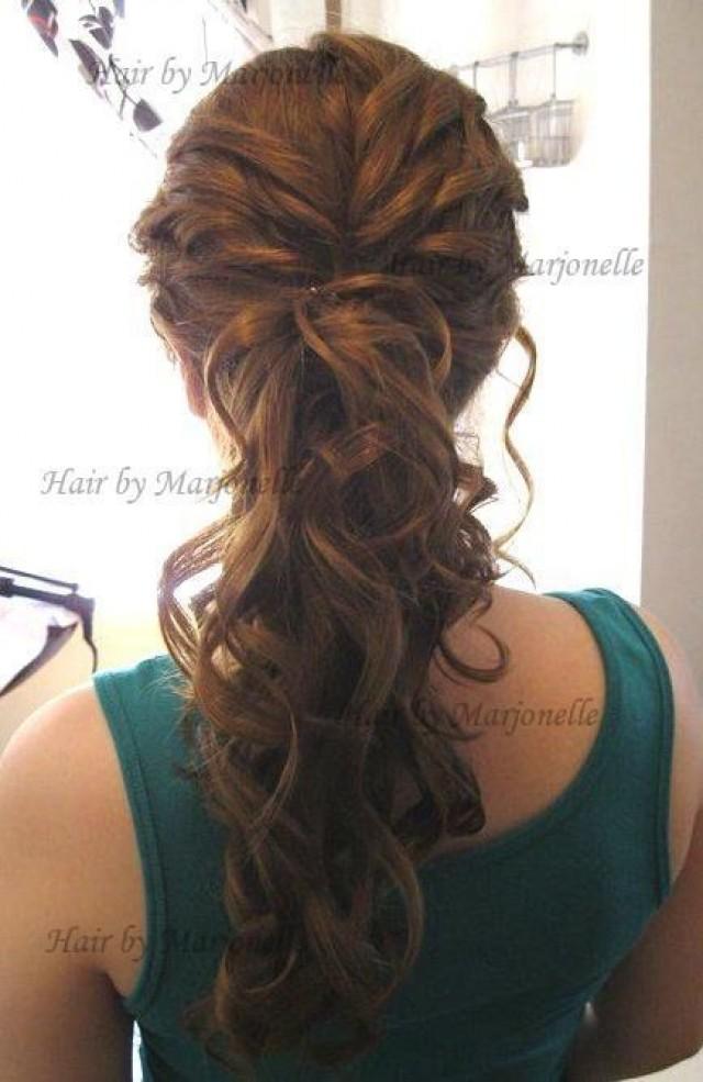 Hair Fancy Ponytail 2514013 Weddbook
