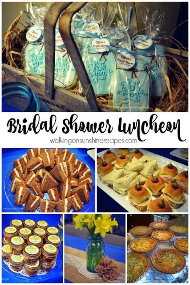 What To Serve For A Bridal Shower Luncheon 2518357 Weddbook