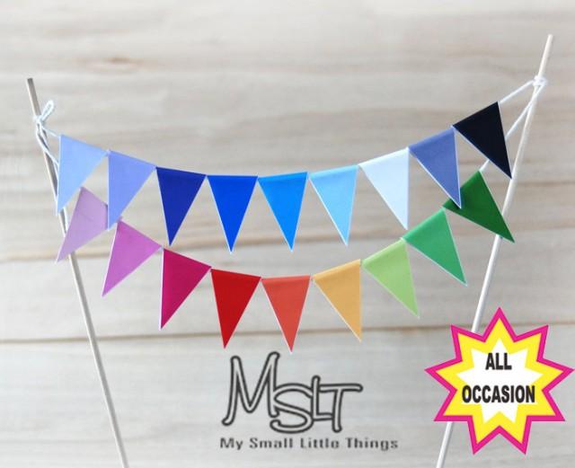 Printable Digital File (JPEG) Wedding Bunting, Cake Bunting, Cake