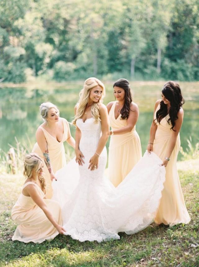 A NFL Player Cheerleader Say "I Do" With A TouchdownWorthy Wedding
