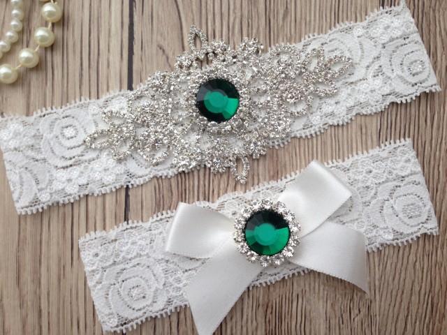 Wedding Garter Belt - Bridal Garter Belt - Crystal Rhinestone - Pearl Garter - Lace Garter