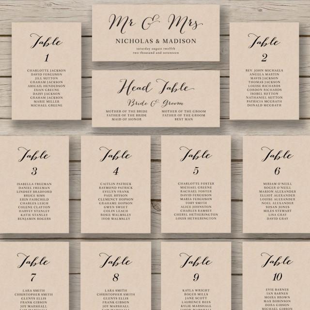 Wedding Table Seating Chart App