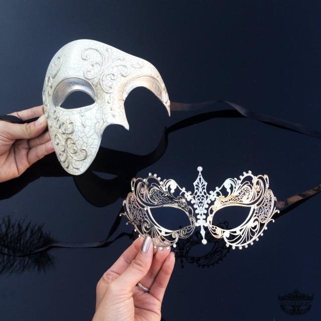 His & Hers Romantic Phantom Masquerade