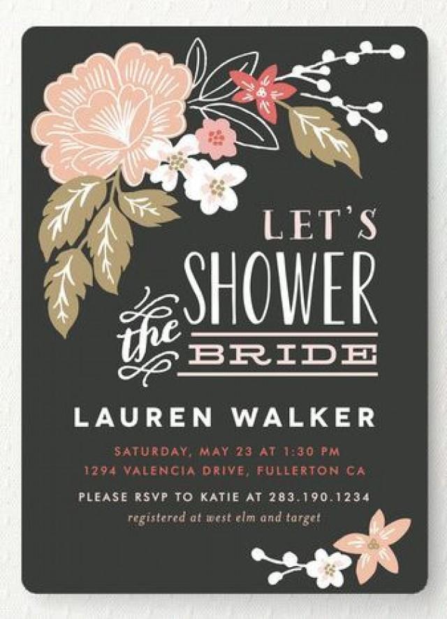 Pressed Flowers Bridal Shower Invitations 2527082 Weddbook Pressed Flowers Bridal Shower Invitations