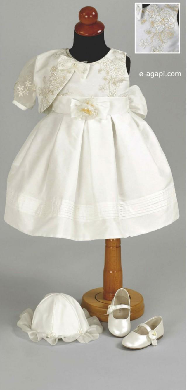 greek baptism dress