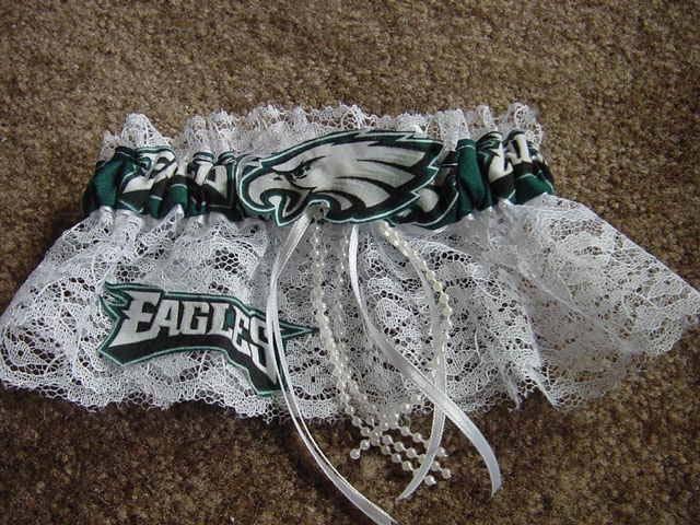 philadelphia eagles wedding dress