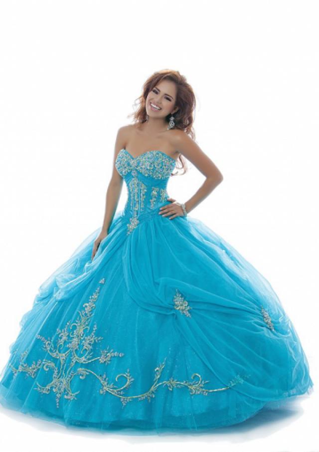 tulle with lace appliques